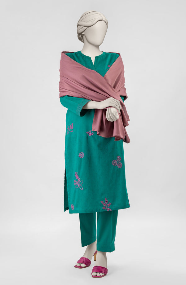 MAUVE VISCOSE STOLE