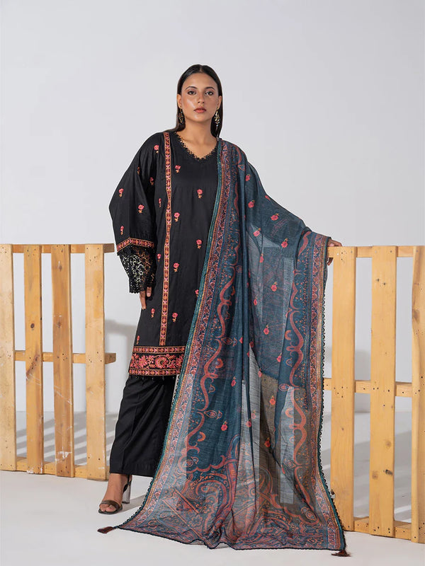 LUXURY LAWN EMBROIDERED SUIT