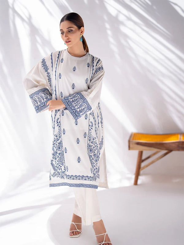 2Pc Stitched Cambric Matching Separate