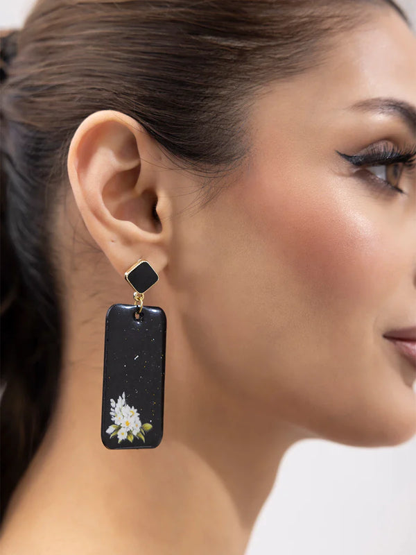 Opal Blossom Earring