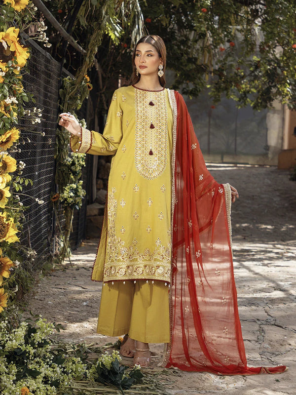 FESTIVE FORMAL EMBROIDERED SUIT