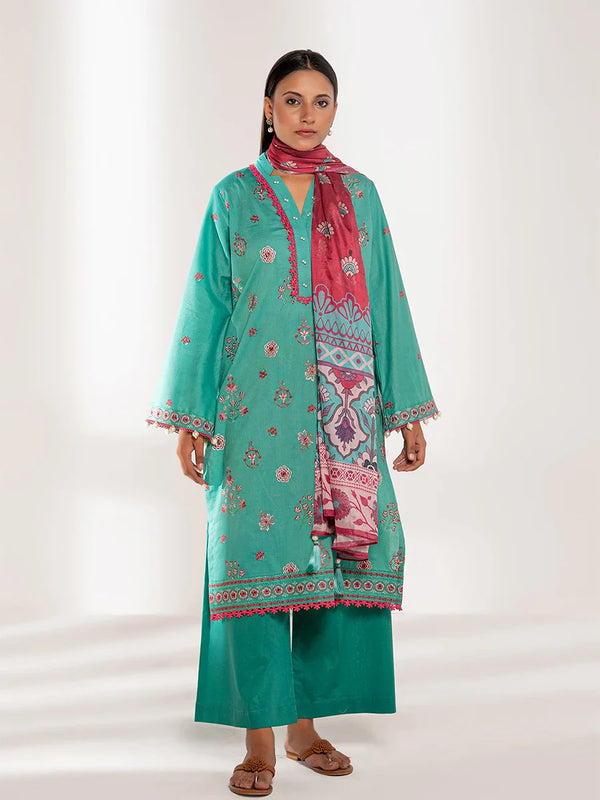 LUXURY LAWN EMBROIDERED SUIT