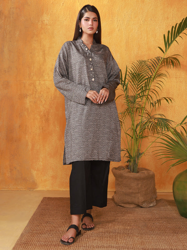 1pc - Stitched Signature Yarn Dyed Shirt