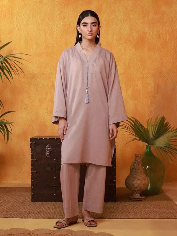 2PC Cambric Casual Pret