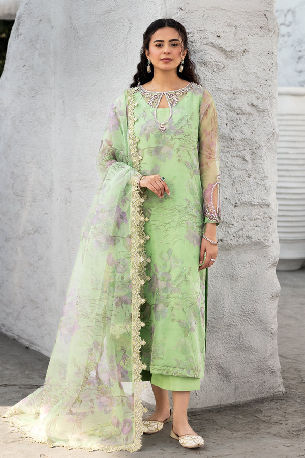 3-PC Embroidered Organza Suit CMA-5-013