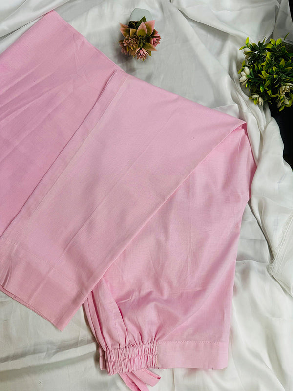 1pc - Unstitched Cambric Trouser