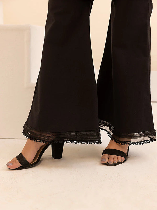 1PC Plain Lycra Stitched Trouser