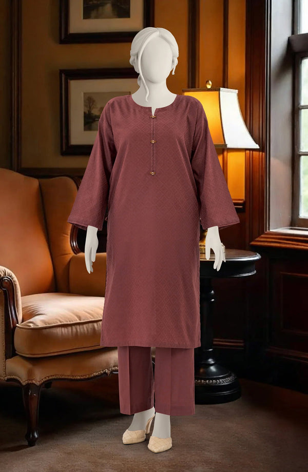 JACQUARD STITCHED 2 PIECE