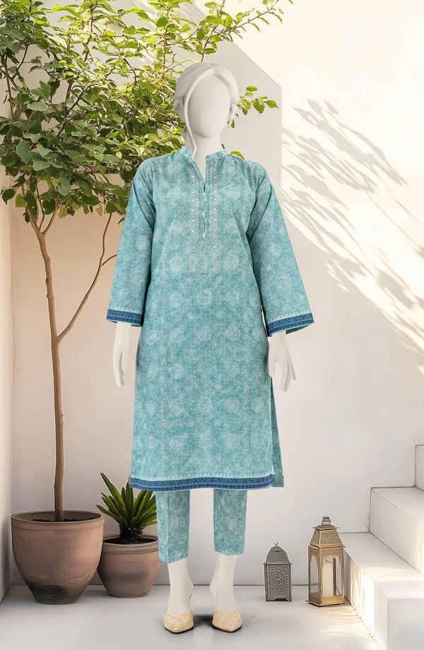 PRINTED LAWN STITCHED 2 PIECE