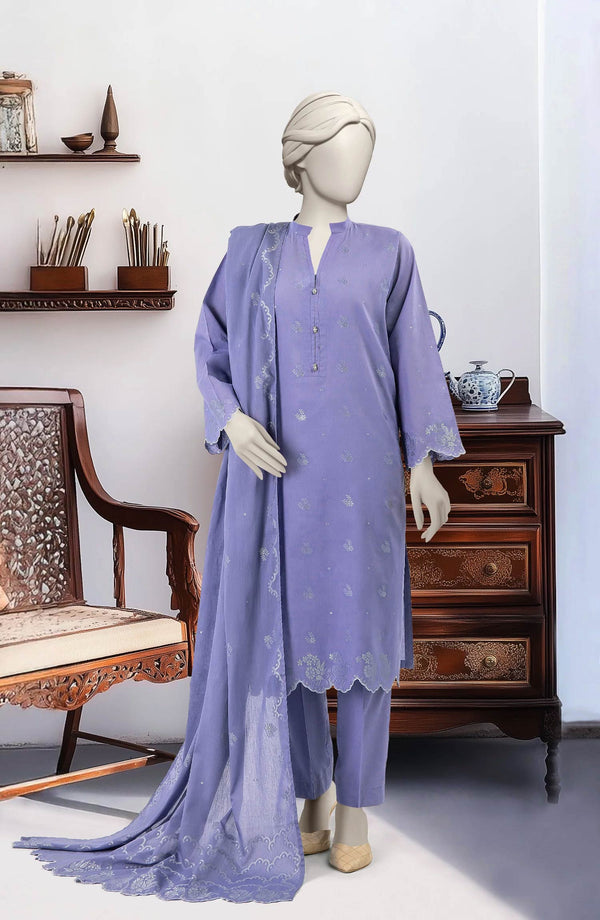 JACQUARD STITCHED 3 PIECE