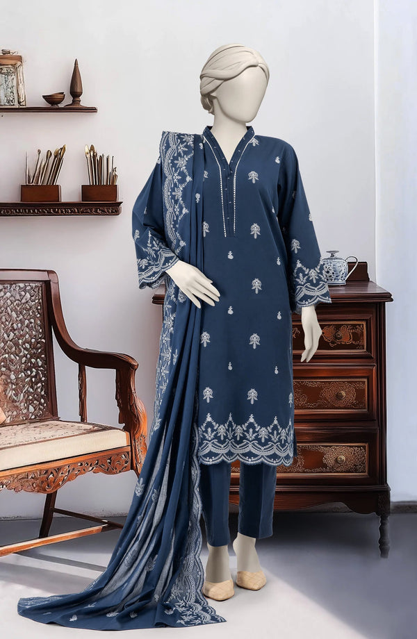 JACQUARD STITCHED 3 PIECE