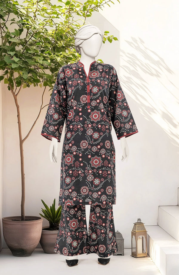 PRINTED LAWN STITCHED 2 PIECE