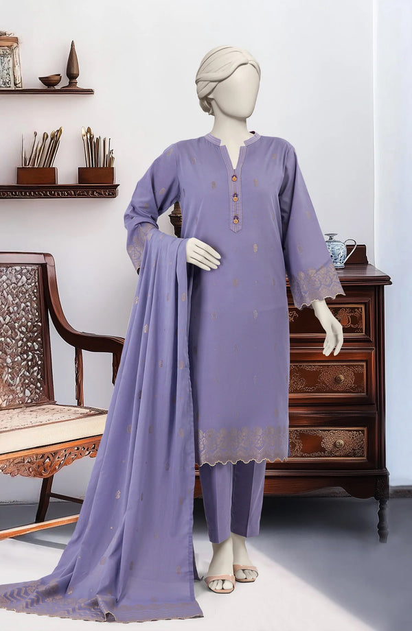 JACQUARD STITCHED 3 PIECE