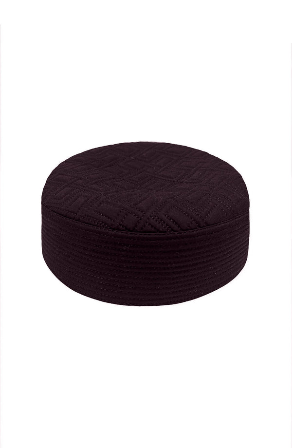 MTJ MAROON BLENDED MEN CAP