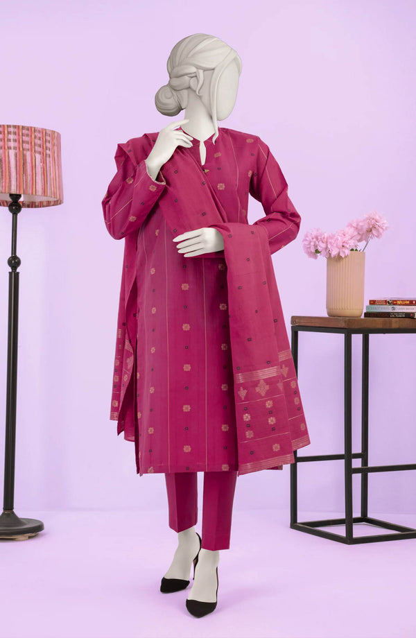 JACQUARD STITCHED 3 PIECE