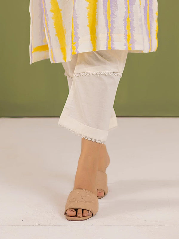 1pc - Stitched Casual Cambric Shalwar