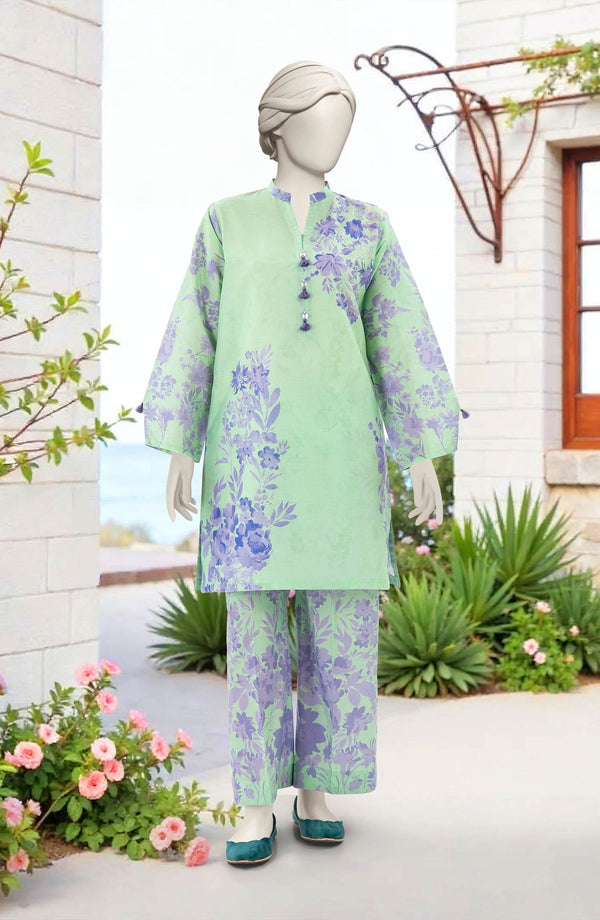 PRINTED LAWN STITCHED 2 PIECE