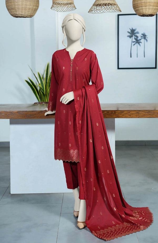 JACQUARD STITCHED 3 PIECE