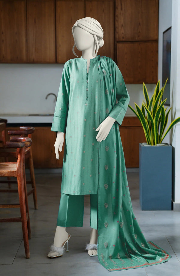 JACQUARD STITCHED 3 PIECE