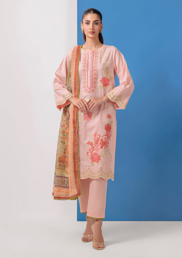 Peach-Cambric-3 Piece (WPS25SE3081)