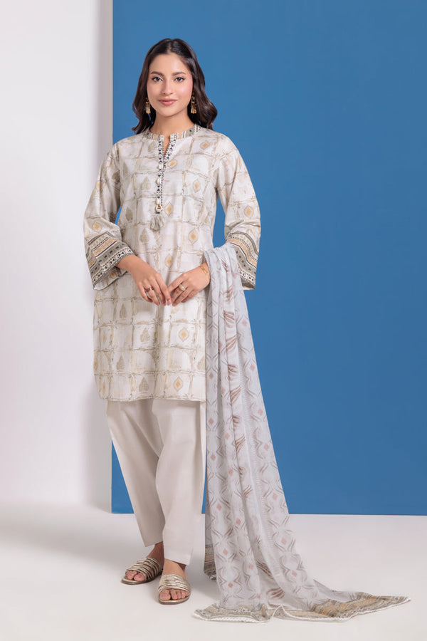 Grey-Cambric-3 Piece (WPS25P3091)