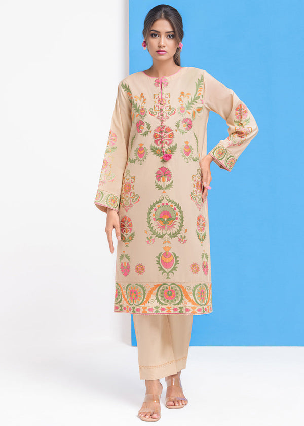 Caramel-Cotton Silk-2 Piece (WPS25SE2045)