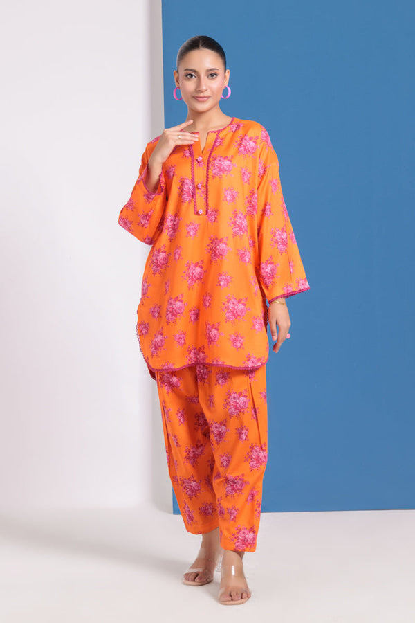 Orange-Cambric-2 Piece (WPS25P2043)