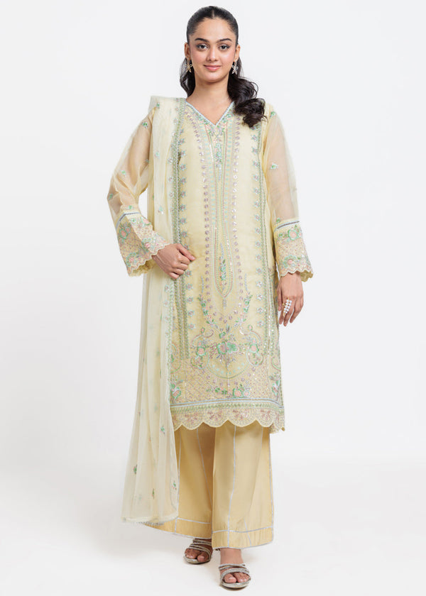 L-Yellow-Textured Net-3 Piece (WPS25FE3031)