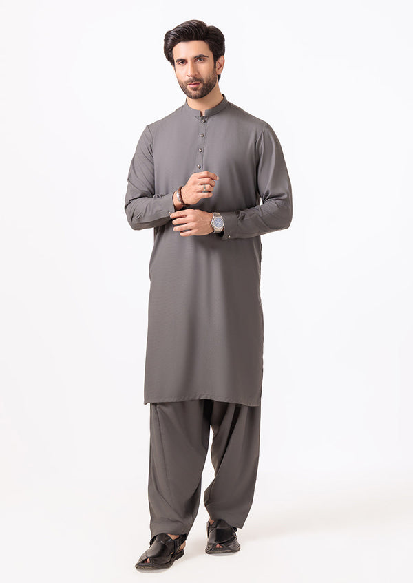 D-Grey-Blended-Shalwar Suit - (M25SSS2015)