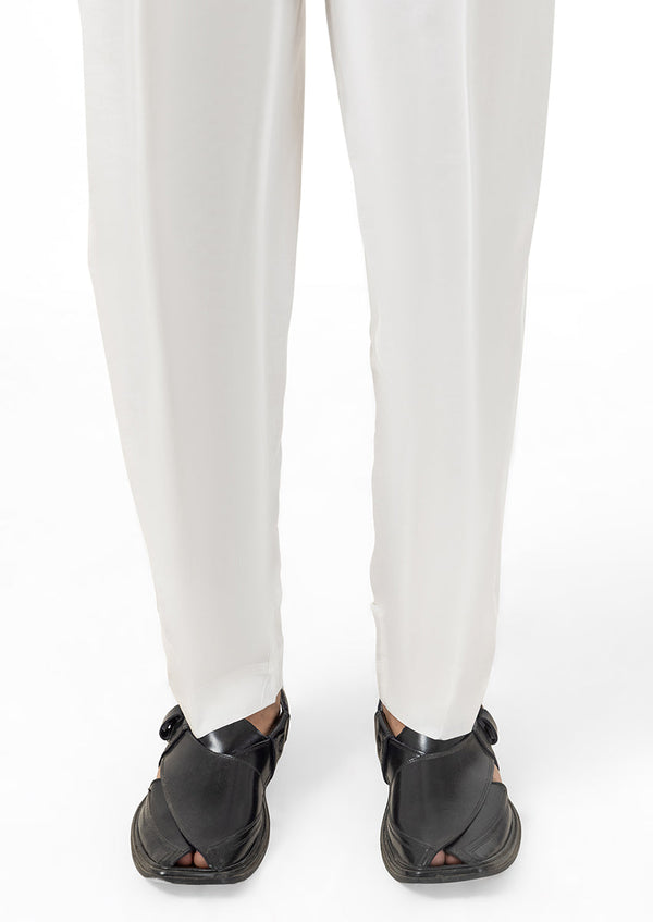 White Cotton Trouser (MPS25PJ1W004)