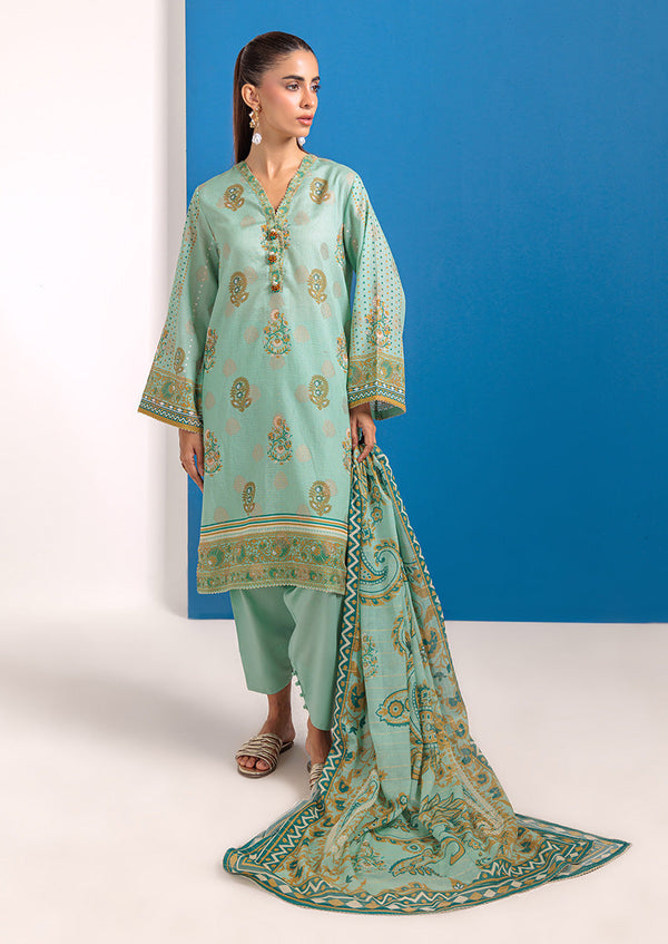 Mt-Green-Jacquard-3 Piece (WP3PPSS25ZA2)