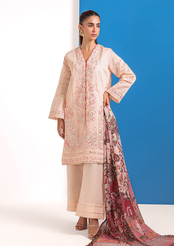 Peach-Cotton Net-3 Piece (WPS25FE3046)