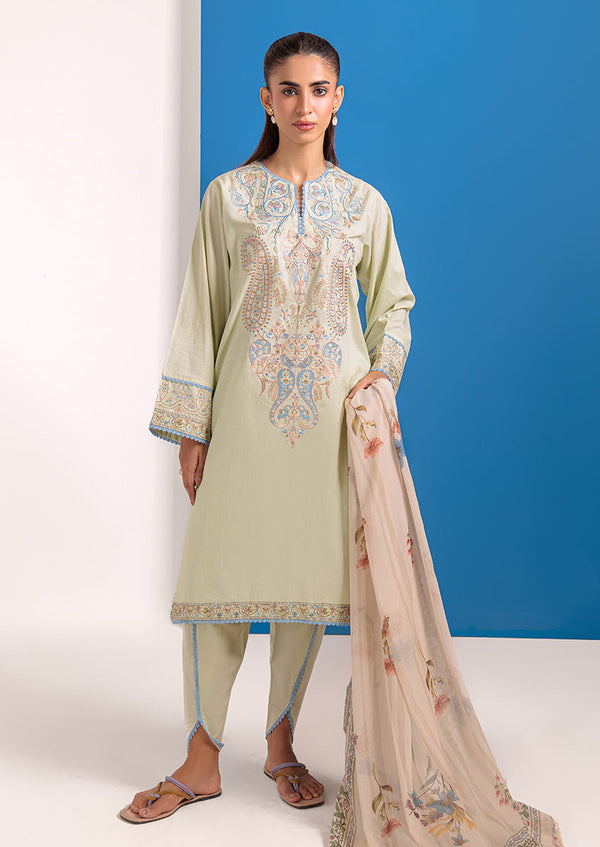 S-Green-Cambric-3 Piece (WPS25SE3083)