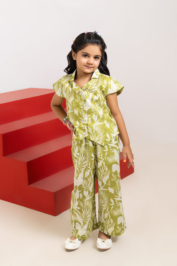 Olive-Cambric-2 Piece (GPS25P2053)