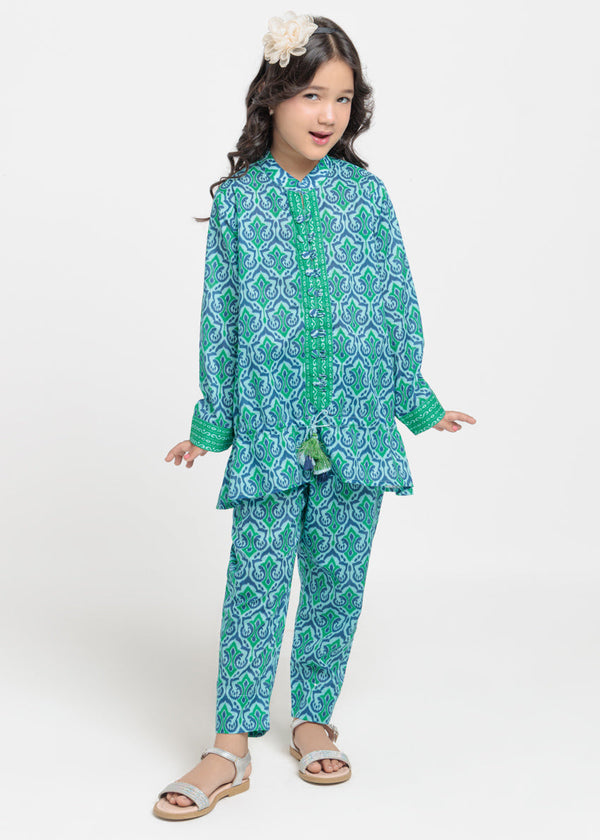 Teal-Lawn-2 Piece (GPS25P2055)