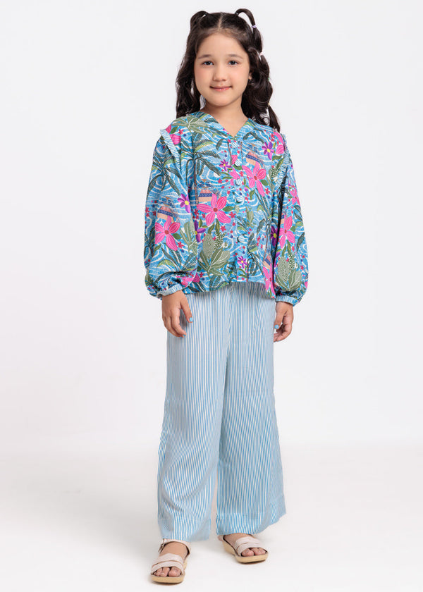 Blue-Viscose-2 Piece (GPSTPBS25BG8S1)