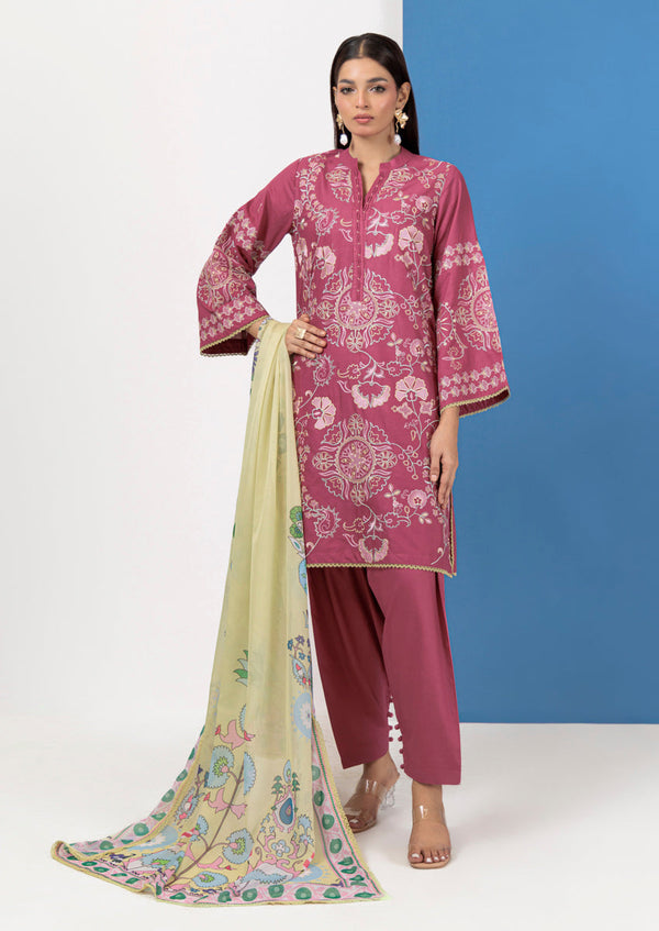 Pink-Cambric-3 Piece (WPS25SE3070)