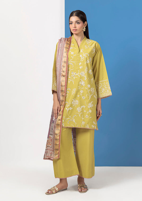 Olive-Cotton Slik-3 Piece (WPS25SE3023)