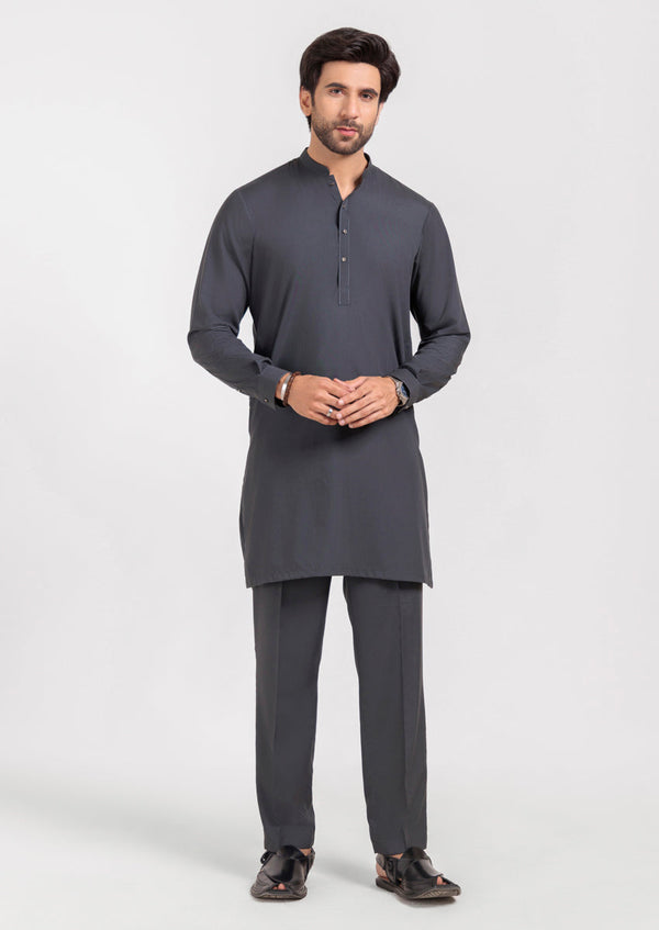C-Grey-Blended-Kurta Trouser - (MPS25KPS2039)