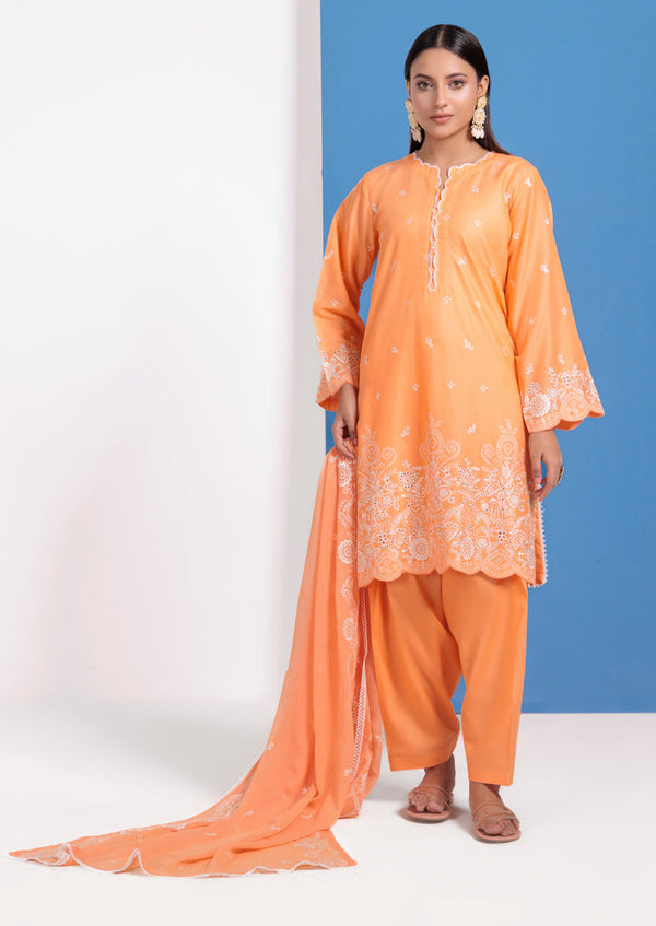 Peach-Cambric-3 Piece (WPS25SE3043)