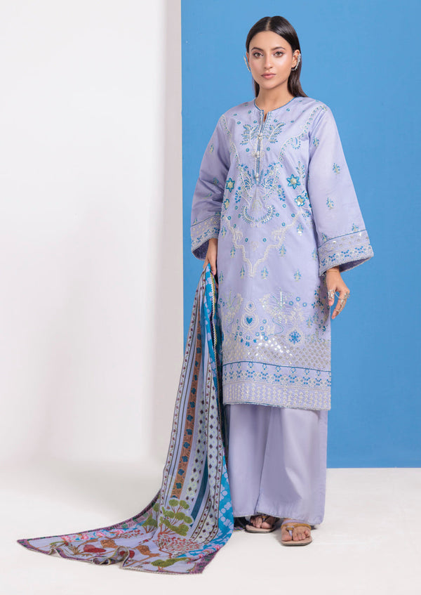 Lilac-Cotton Net-3 Piece (WPS25FE3043)