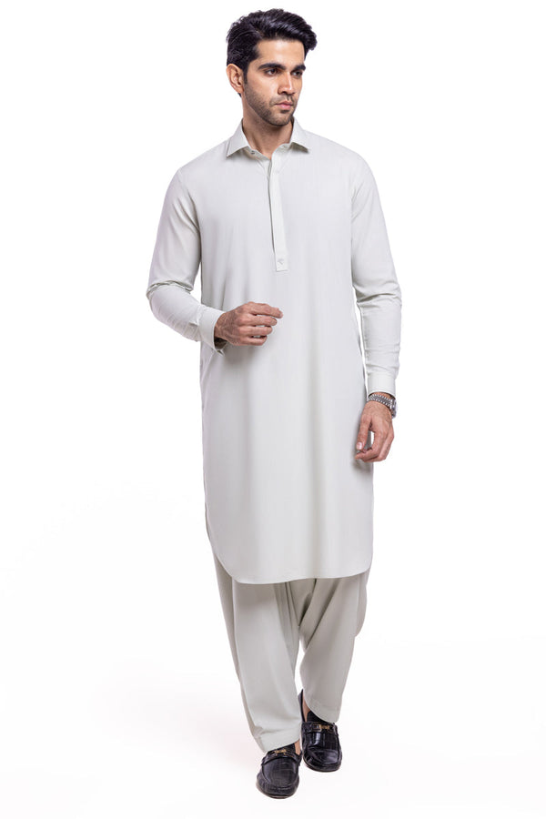 S-Green-Blended-Shalwar Suit - (MPS25SSS2077)
