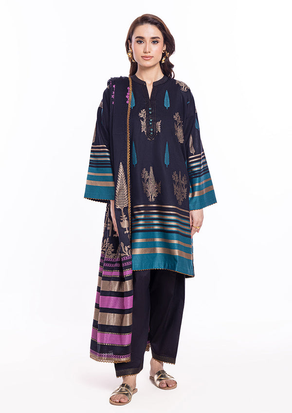 Black-Jacquard-3 Piece (WPS25JD3054)