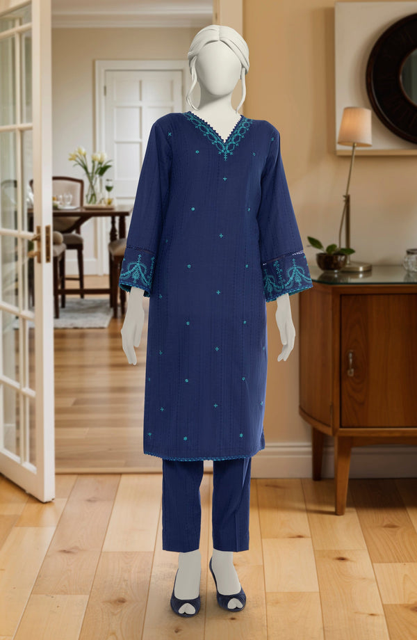 EMBROIDERED JACQUARD STITCHED 2 PIECE