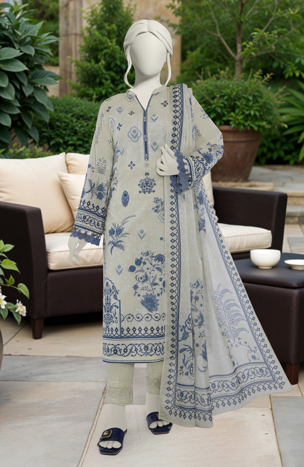 SUMMER'25 PRINTED LAWN 3PCS UNSTITCHED