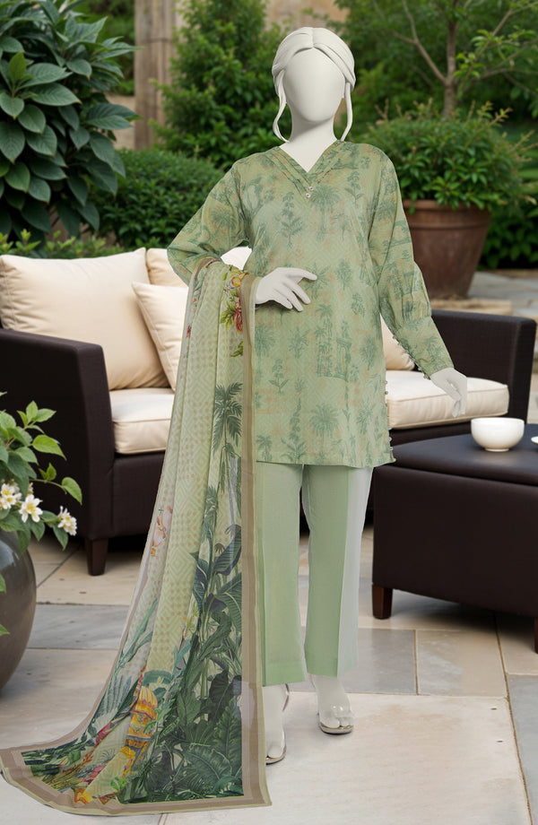 SUMMER'25 PRINTED LAWN 3PCS UNSTITCHED