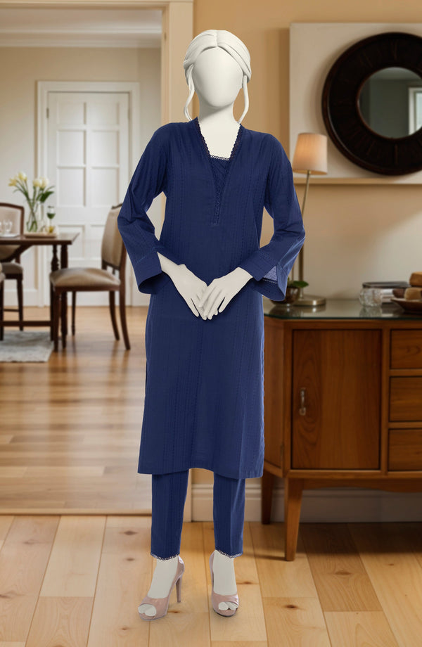 JACQUARD STITCHED 2 PIECE