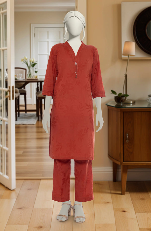 JACQUARD STITCHED 2 PIECE