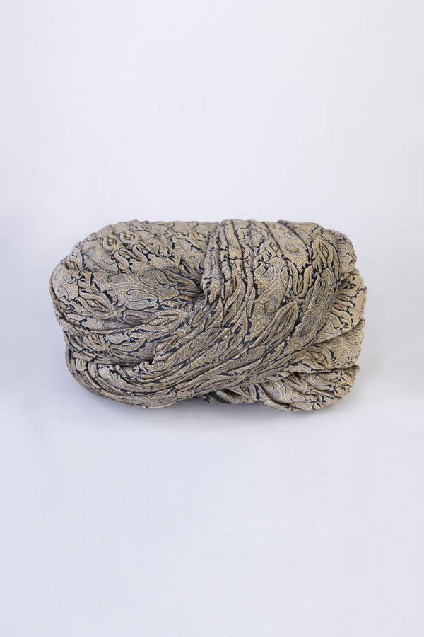 Black & Gold Turban - AL-TB-073