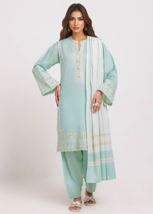 P-Green-Dobby-3 Piece (WPS25DE3001)